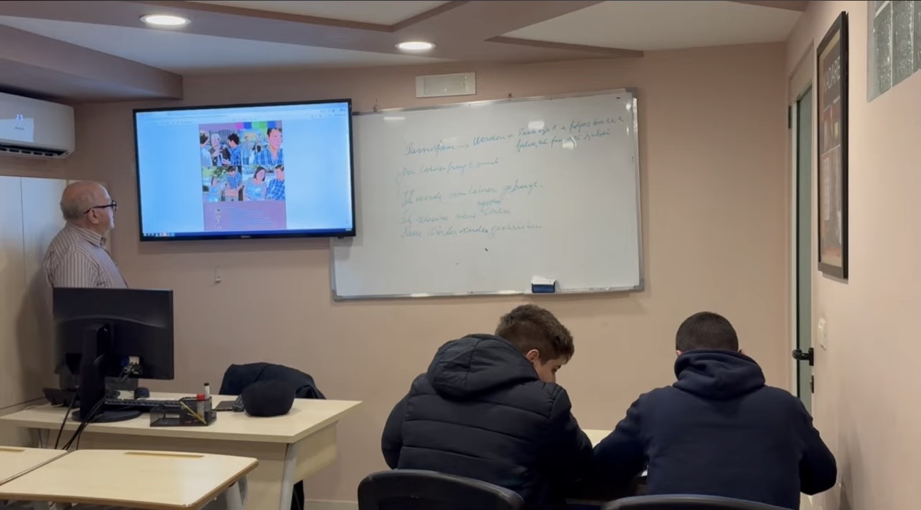 Kurs i gjuhës gjermane në klasë